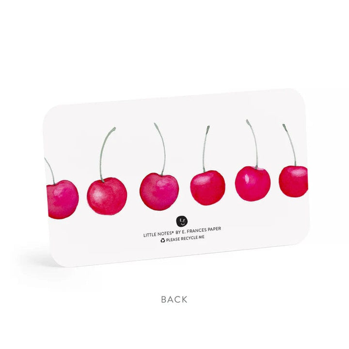 E. Frances Paper Pocket Notes Very Cherry Little Notes