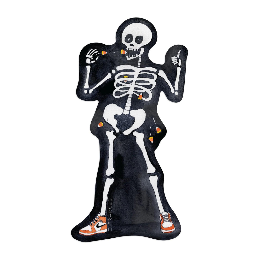 E. Frances Paper Sticker Skeleton Sticker