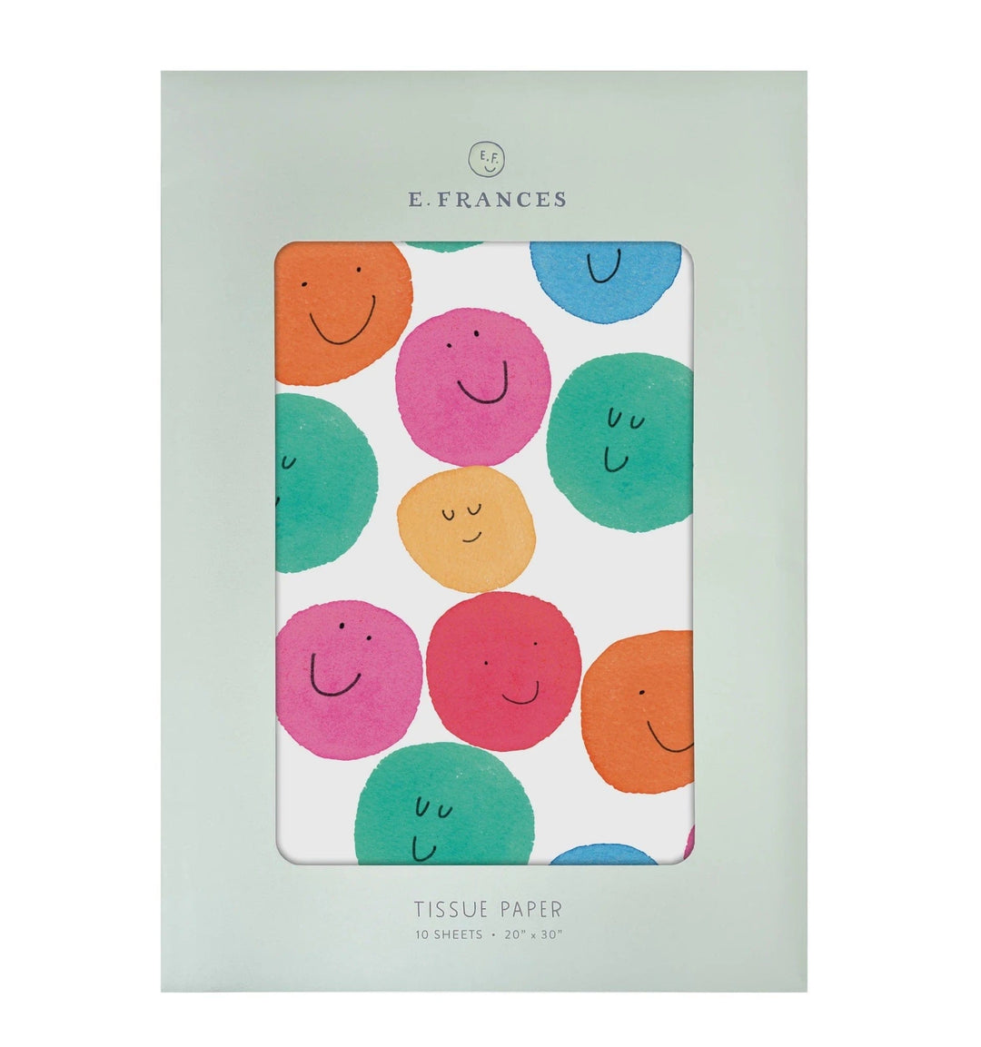 E. Frances Paper Tissue Paper Smiley Tissue Paper