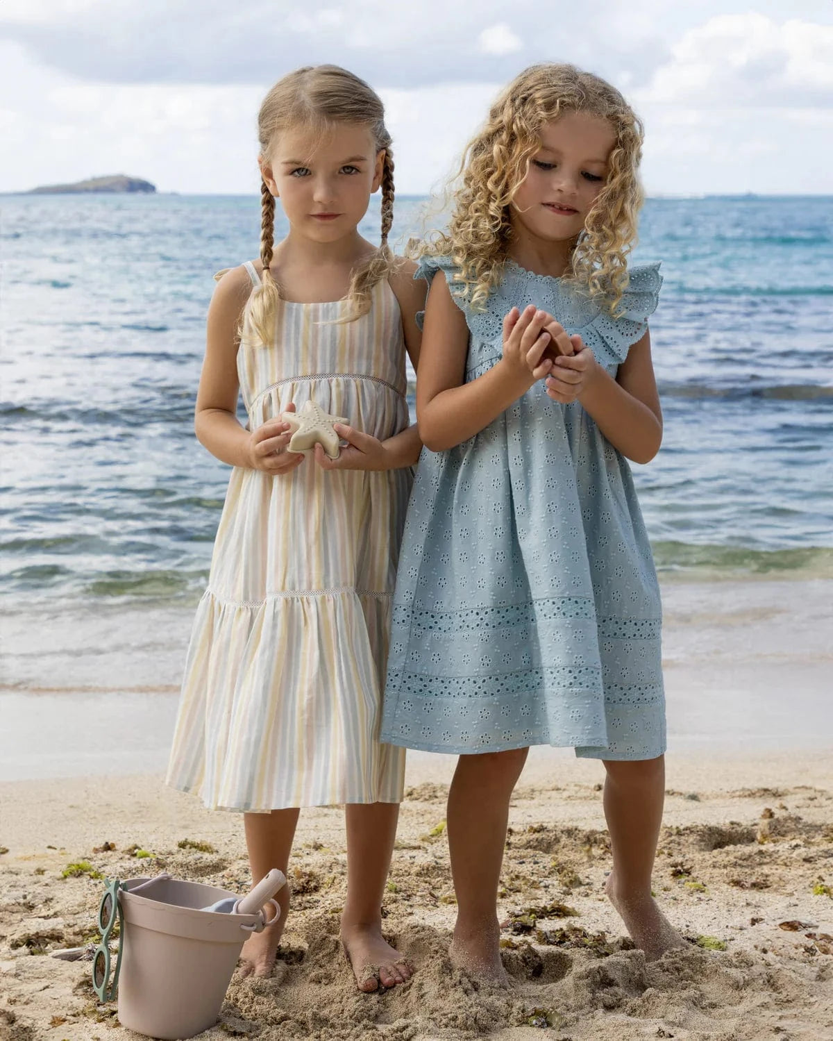 Early Sunday Baby Alice Dress - Summer Stripes