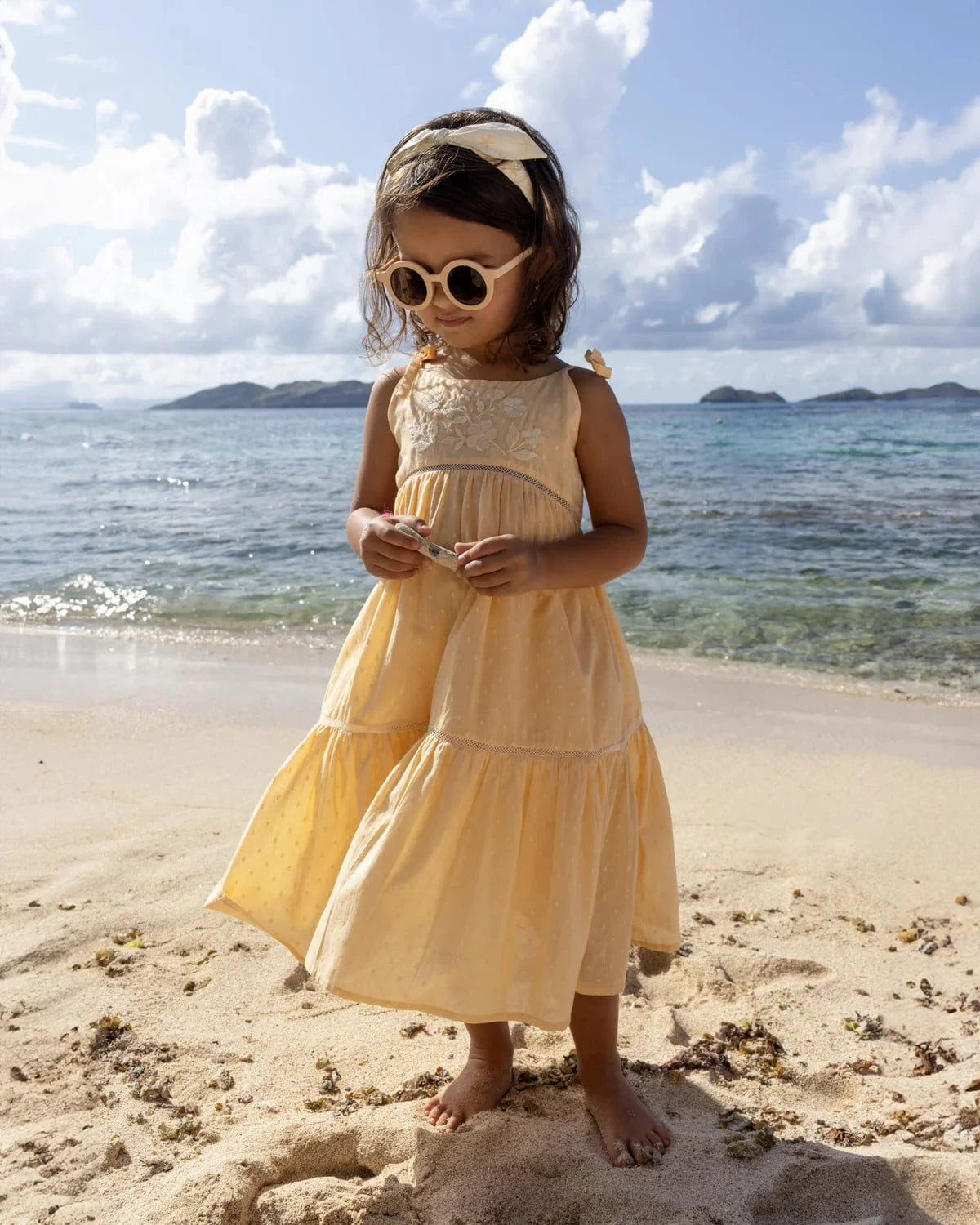 Early Sunday Baby Alice Dress - Vanilla