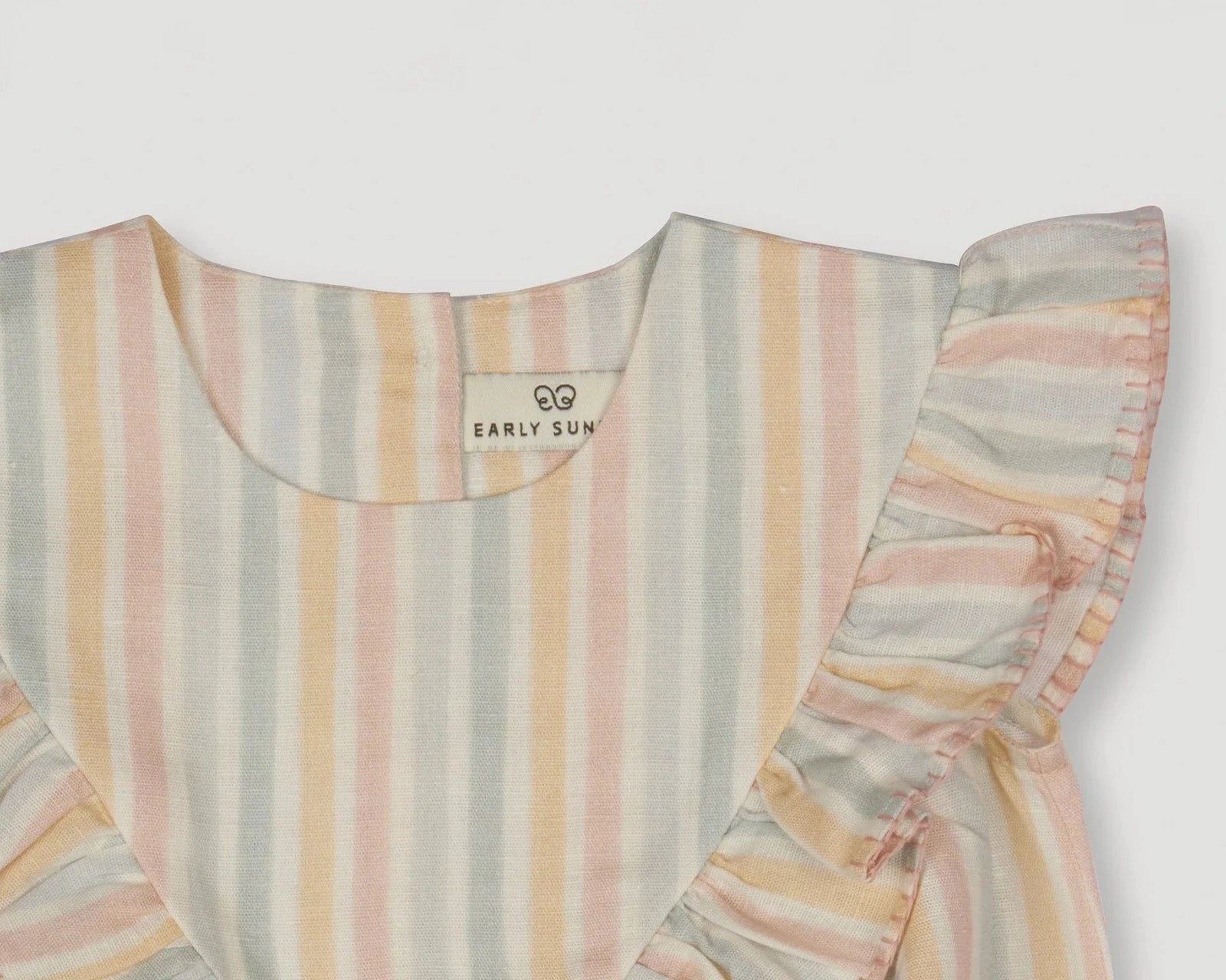 Early Sunday Baby Lucy Baby Bubble Romper - Summer Stripe