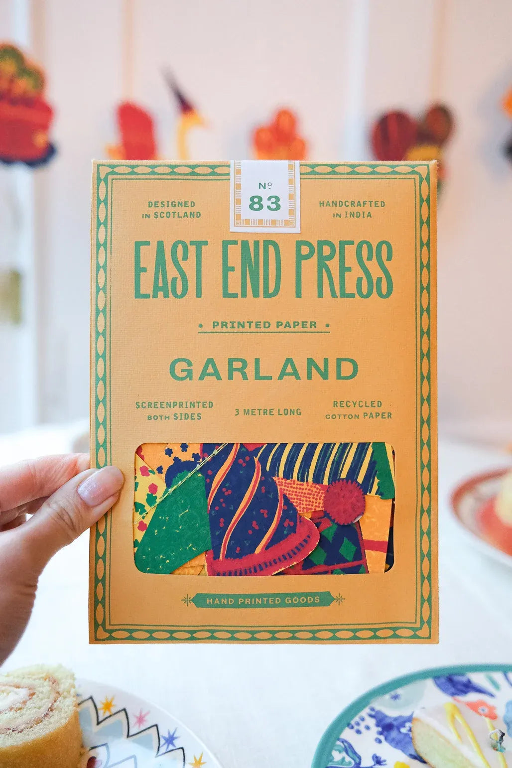 East End Press Party Birthday Party Sewn Garland