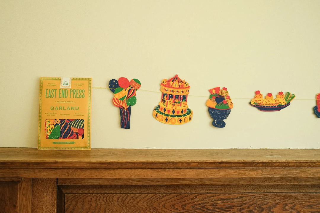 East End Press Party Birthday Party Sewn Garland