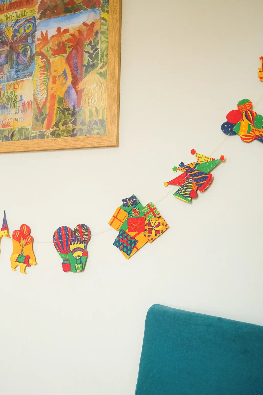 East End Press Party Birthday Party Sewn Garland