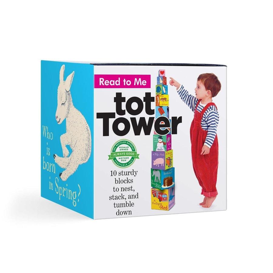 eeBoo Building Toys Read to Me Tot Tower
