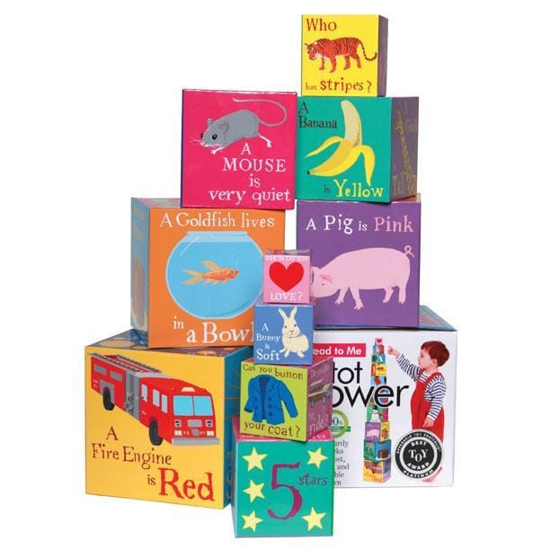 eeBoo Building Toys Read to Me Tot Tower