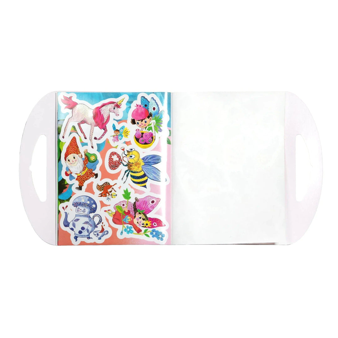 eeBoo Cards Magical Creatures Shiny Stickers | eeBoo