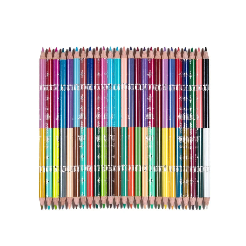 eeBoo Gifts Flora's Double-Sided Pencils | eeBoo
