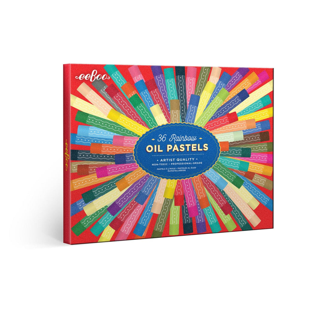 eeBoo Gifts Rainbow 36 Oil Pastels | eeBoo