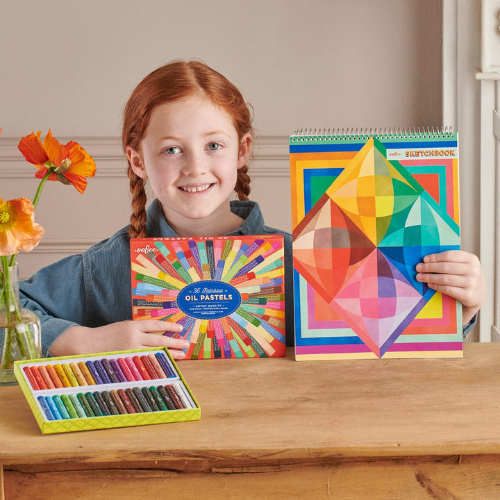 eeBoo Gifts Rainbow 36 Oil Pastels | eeBoo