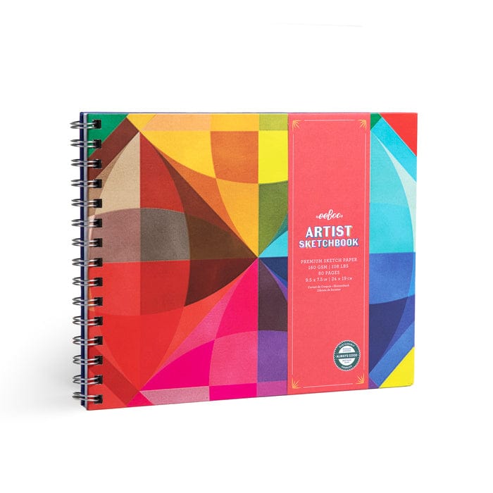 eeBoo Gifts Rainbow Hardcover Sketchbook | eeBoo