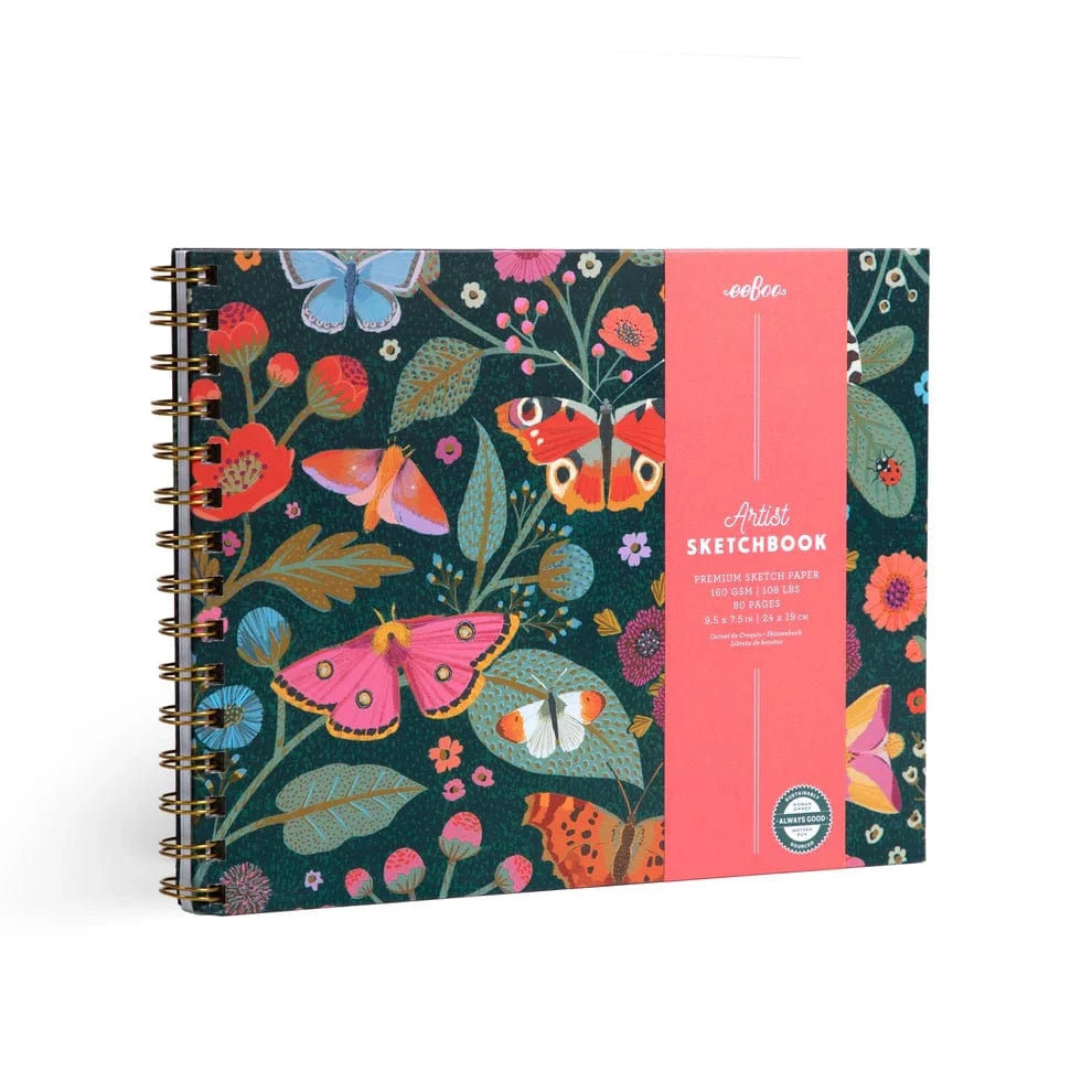 Eeboo Gifts Victoria's Hardcover Artist Sketchbook | eeBoo