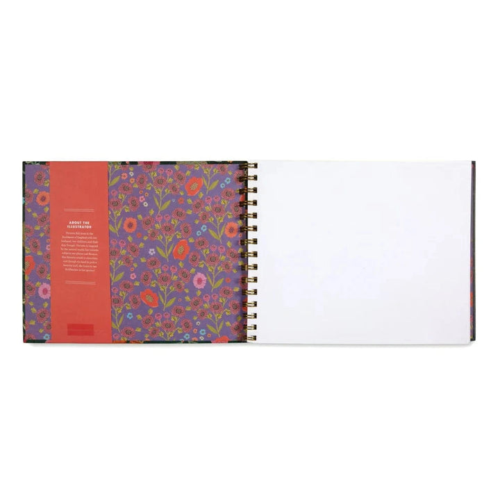 Eeboo Gifts Victoria's Hardcover Artist Sketchbook | eeBoo