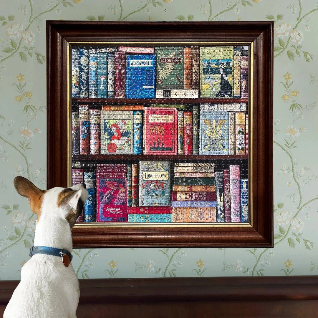 eeBoo Gifts Vintage Library 1000 Piece Puzzle | eeBoo