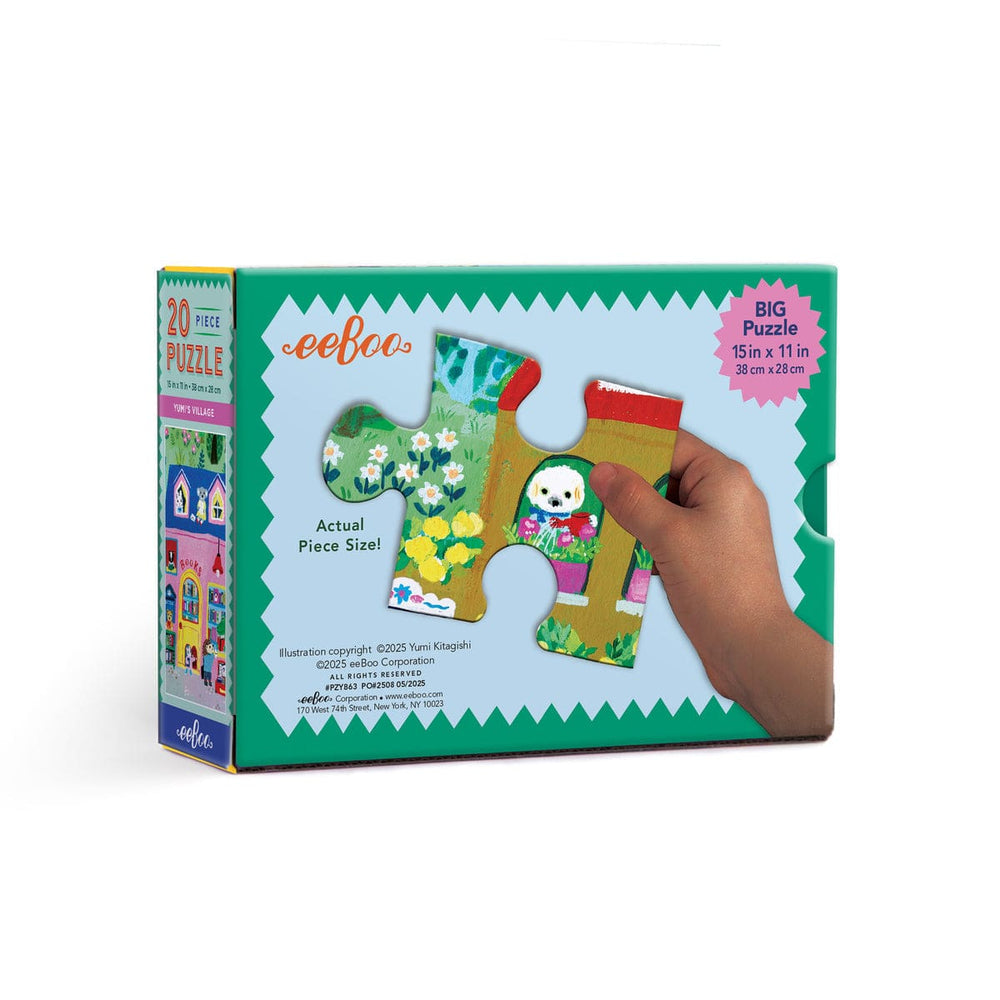 Eeboo Gifts Yumi's Village 20 Pc Puzzle | eeBoo