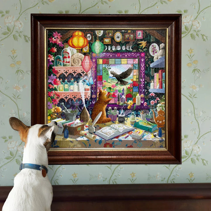 eeBoo Jigsaw Puzzles Sorcerer's Workshop 1000 Pc | eeBoo