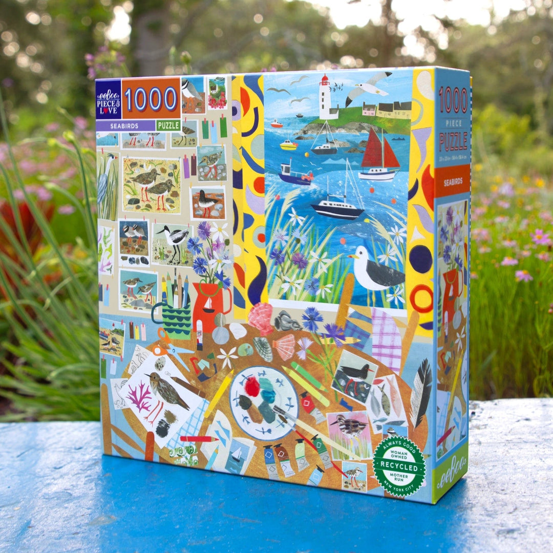 eeBoo Puzzle Seabirds 1000 Piece Puzzle | eeBoo