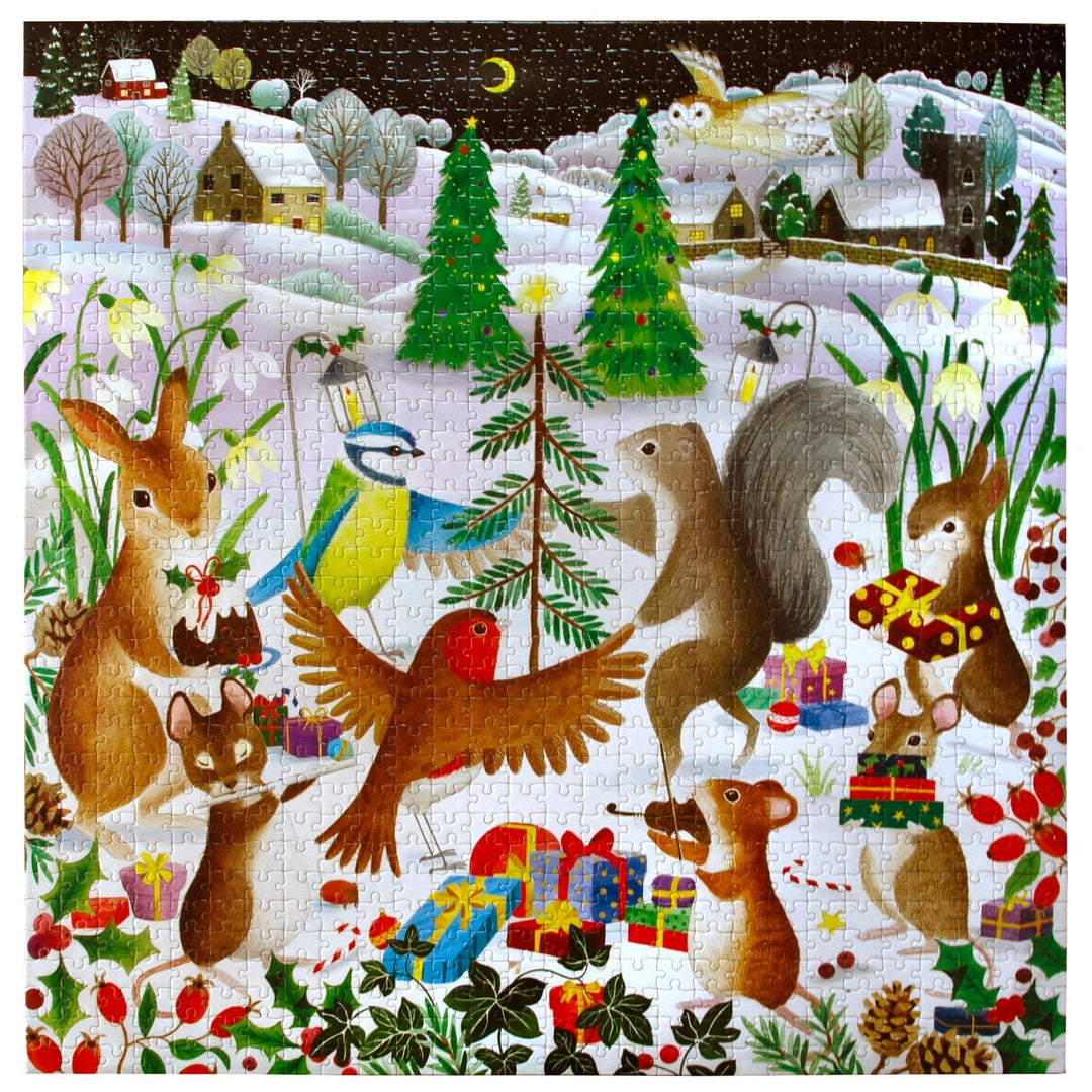 eeBoo Puzzle The Little Tree 1000 Piece Square Puzzle | eeBoo