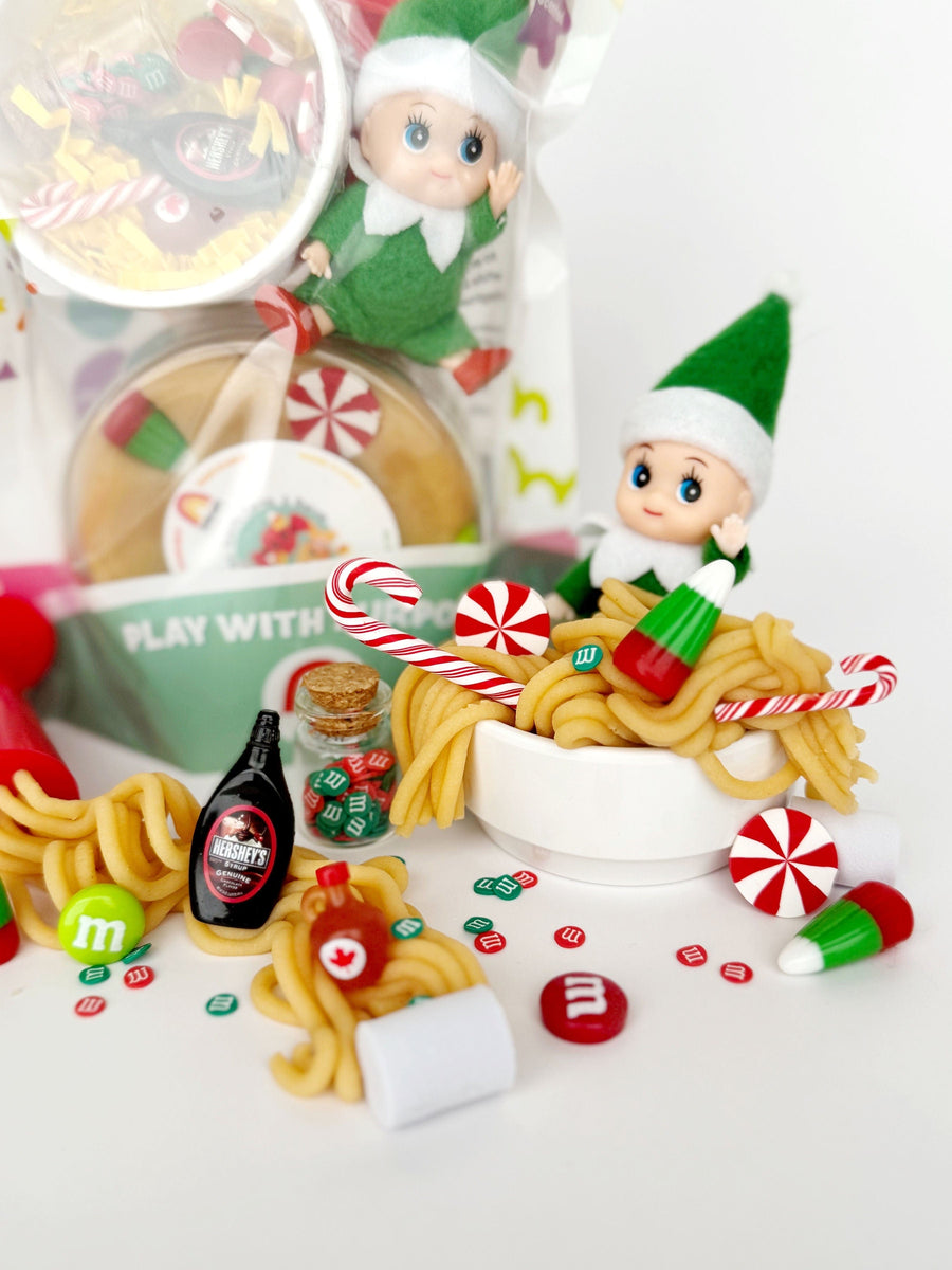 EGK Dough Dough Elf Breakfast KidDough Play Kit | Earth Grown KidDough