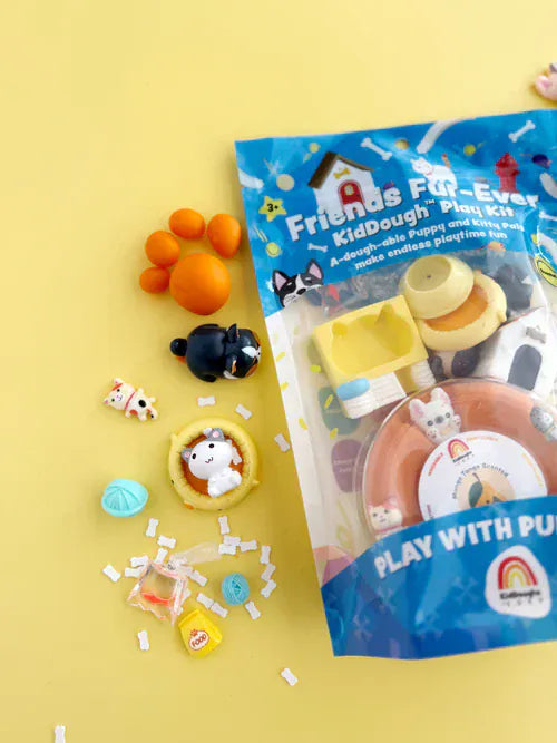 EGK Dough Dough Friends Fur-ever KidDough Play Kit | Earth Grown KidDough