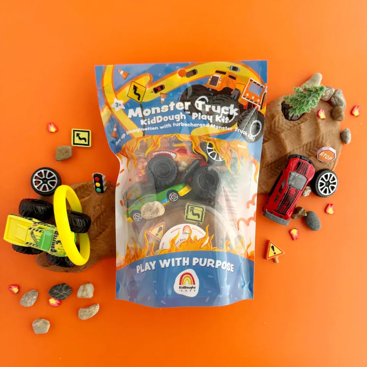 EGK Dough Dough Monster Truck Kiddough Play Kit | Earth Grown KidDough