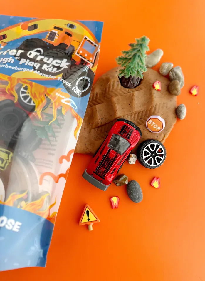 EGK Dough Dough Monster Truck Kiddough Play Kit | Earth Grown KidDough
