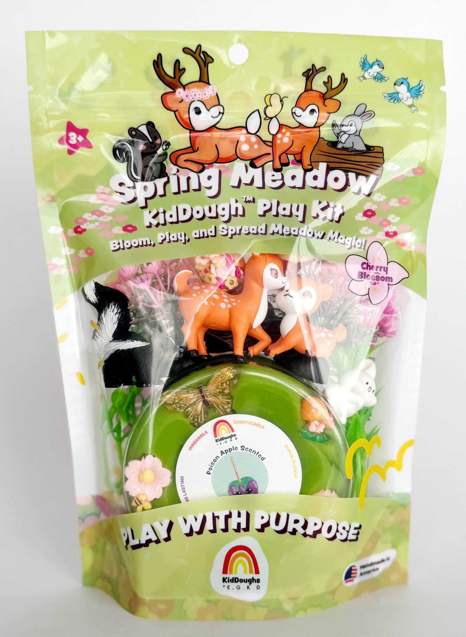 EGK Dough Dough Spring Meadow KidDough Play Kit | Earth Grown KidDough