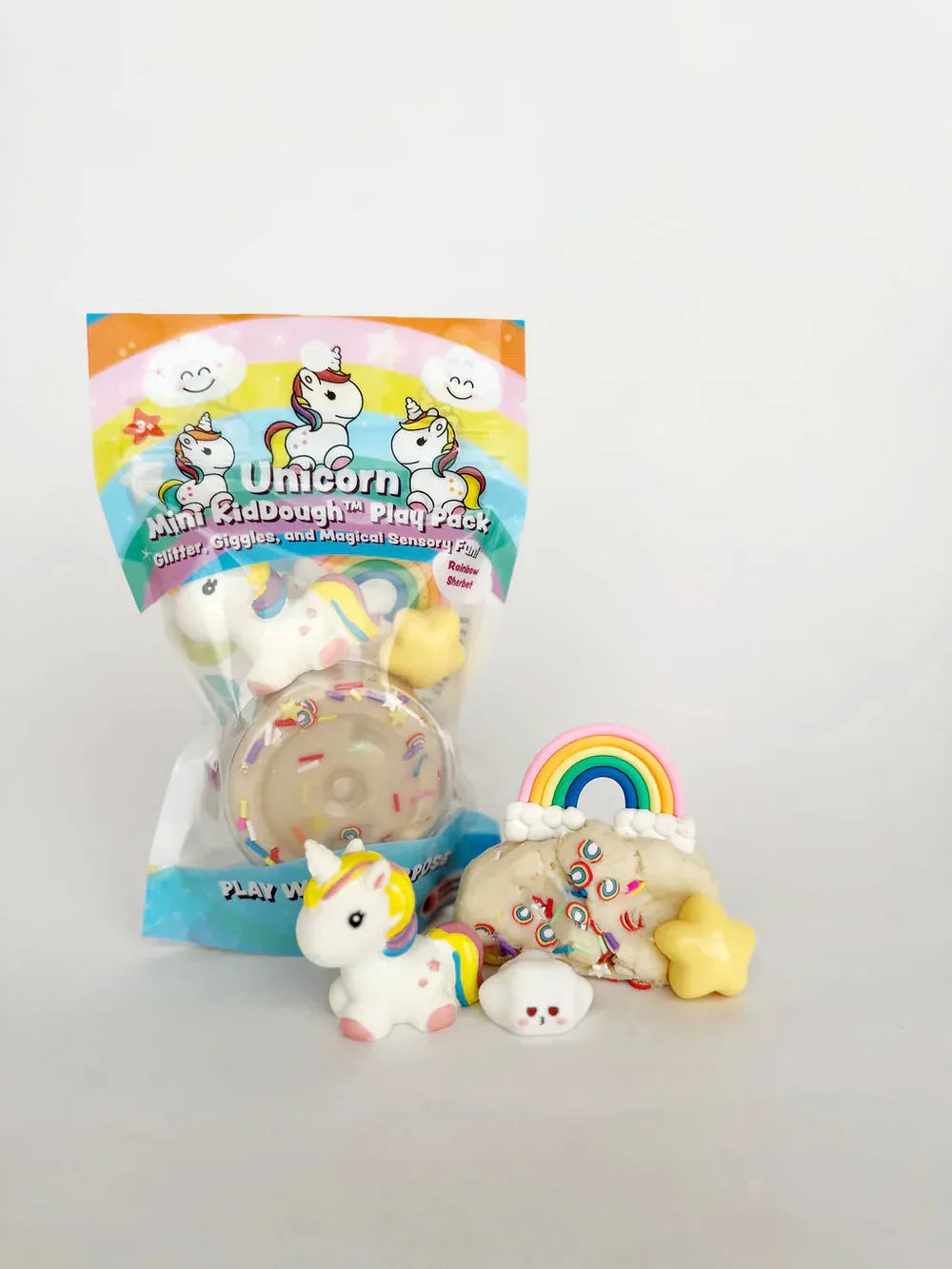 EGK Dough Dough Unicorn Mini KidDough Play Pack | Earth Grown KidDough