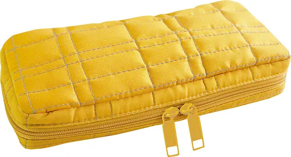 El Commun Bags Quilted Pen Case - Mustard