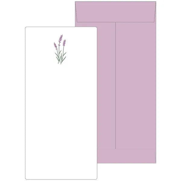El Commun Paper Fleur Letter Set - Lavender