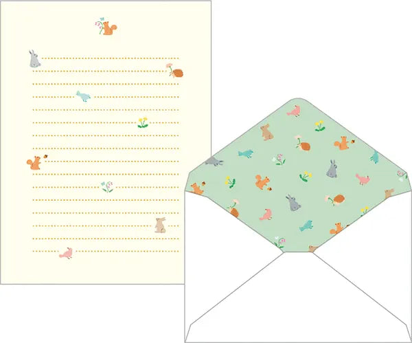El Commun Paper Letter Set - Forest