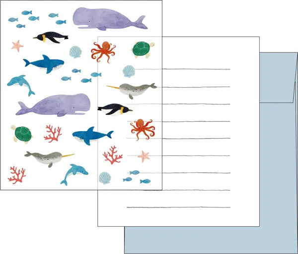 El Commun Paper Letter Set - Hatte Marine
