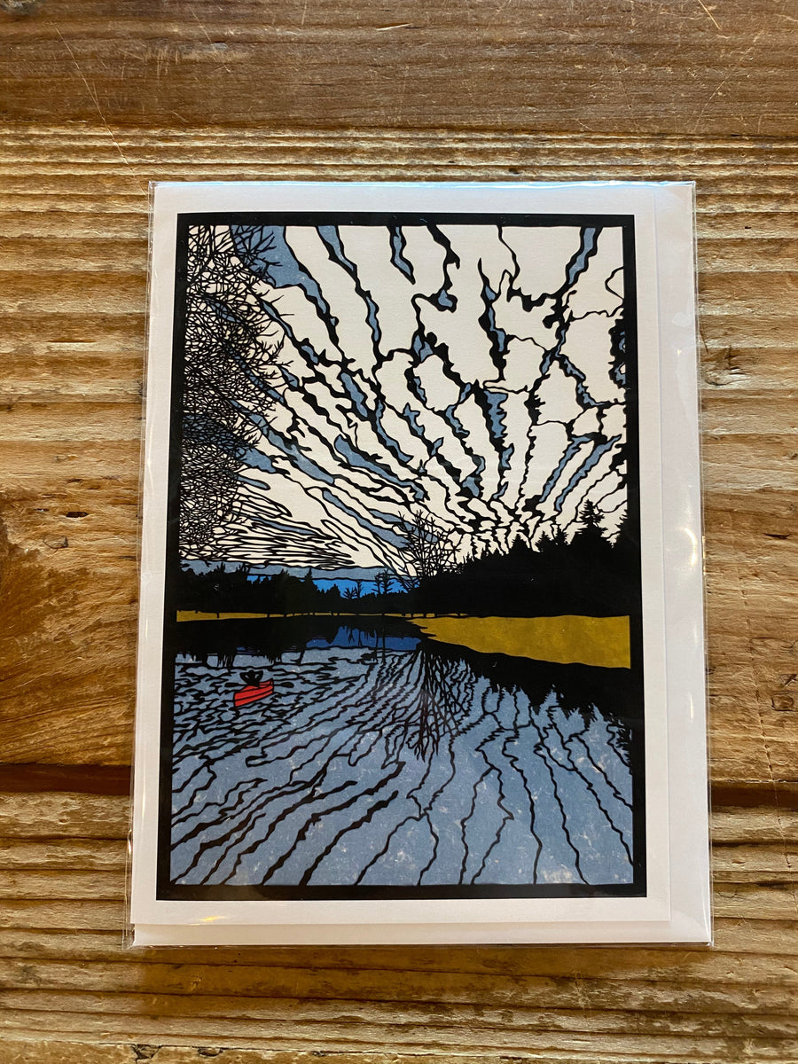 Elizabeth Vanduine Card When Sky Meets Water