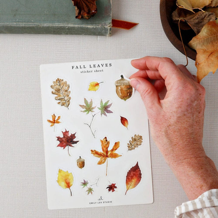 Emily Lex Sticker Sheets Emily Lex Autumn Sticker Sheet