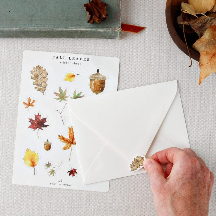 Emily Lex Sticker Sheets Emily Lex Autumn Sticker Sheet