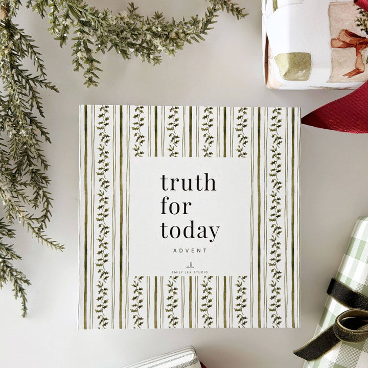 emily lex studio Advent truth for today bible verse cards