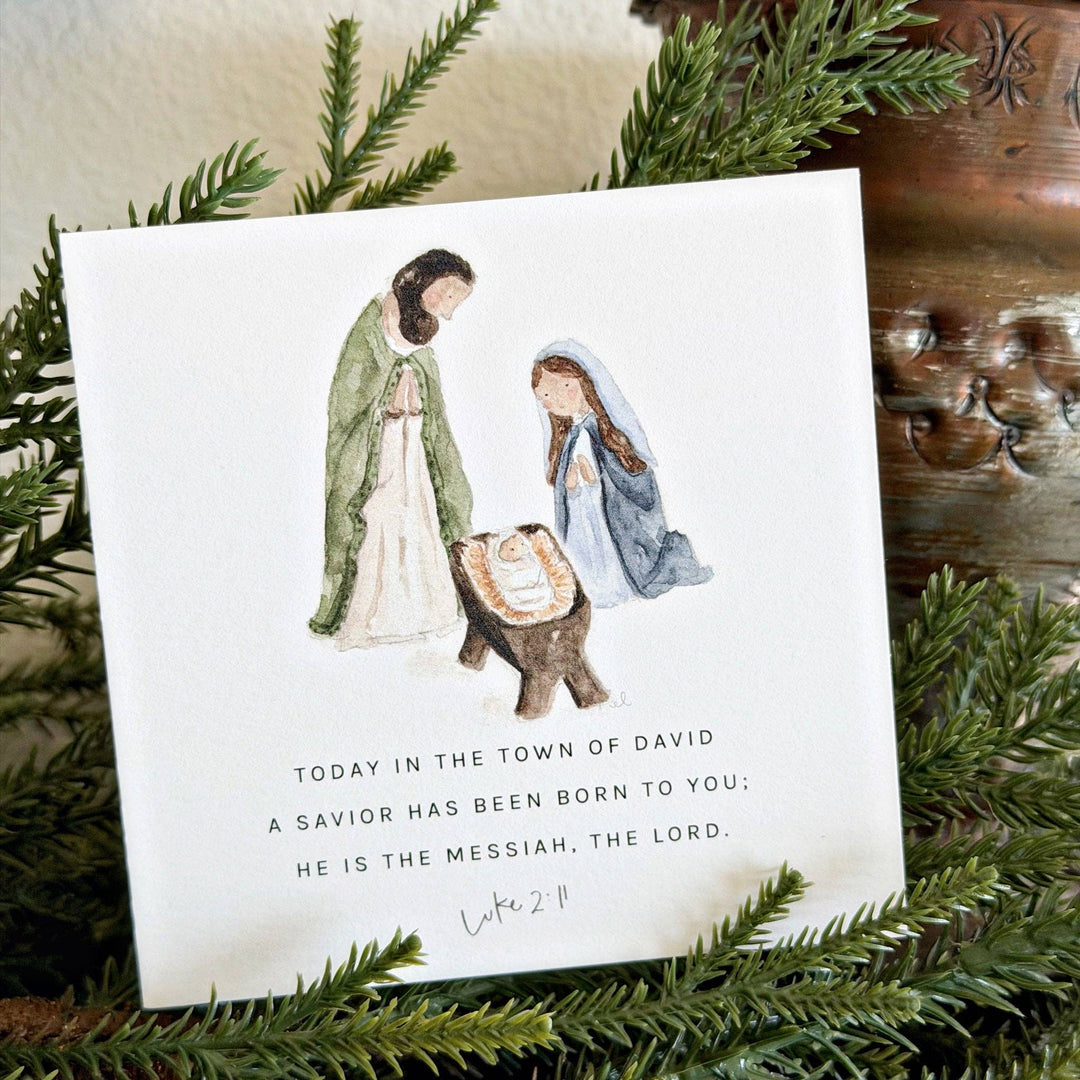 emily lex studio Advent truth for today bible verse cards