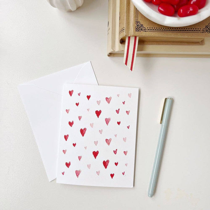 emily lex studio Boxed Card Set Heart notecards