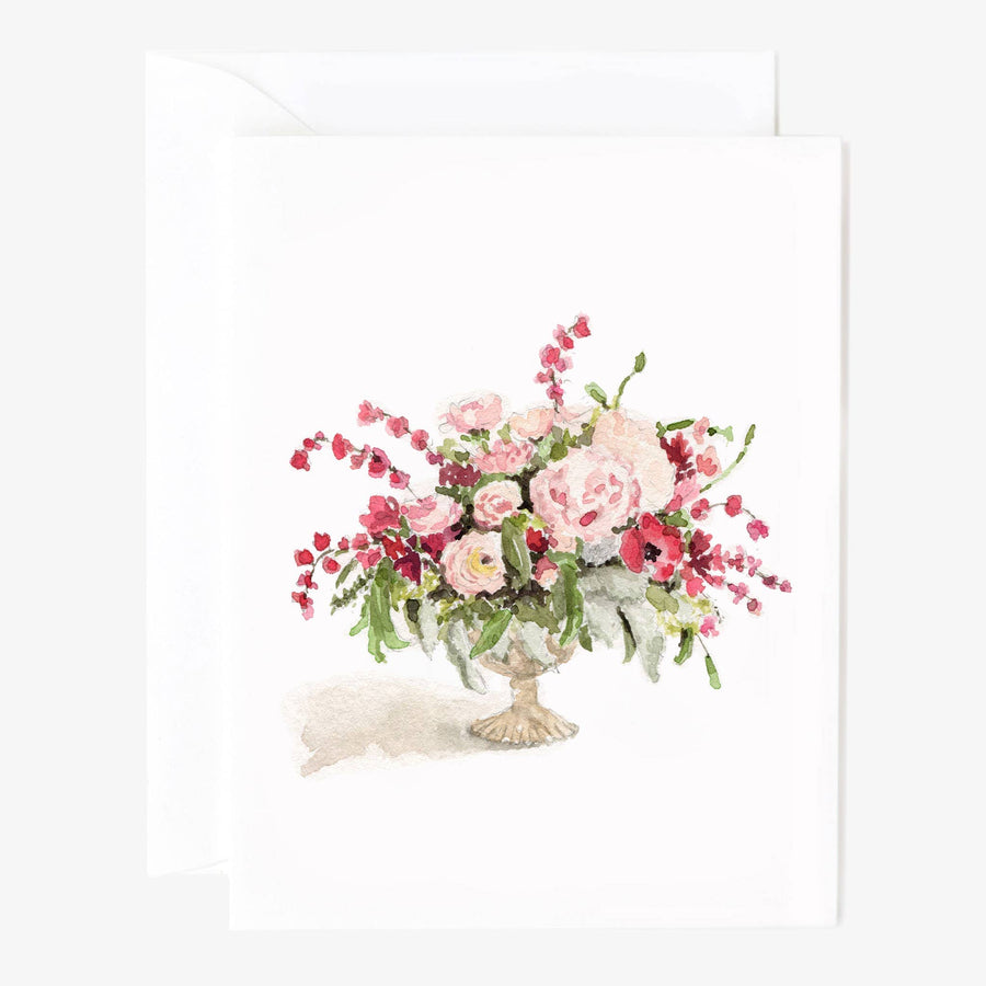 emily lex studio Boxed Card Set Pinks bouquet notecards