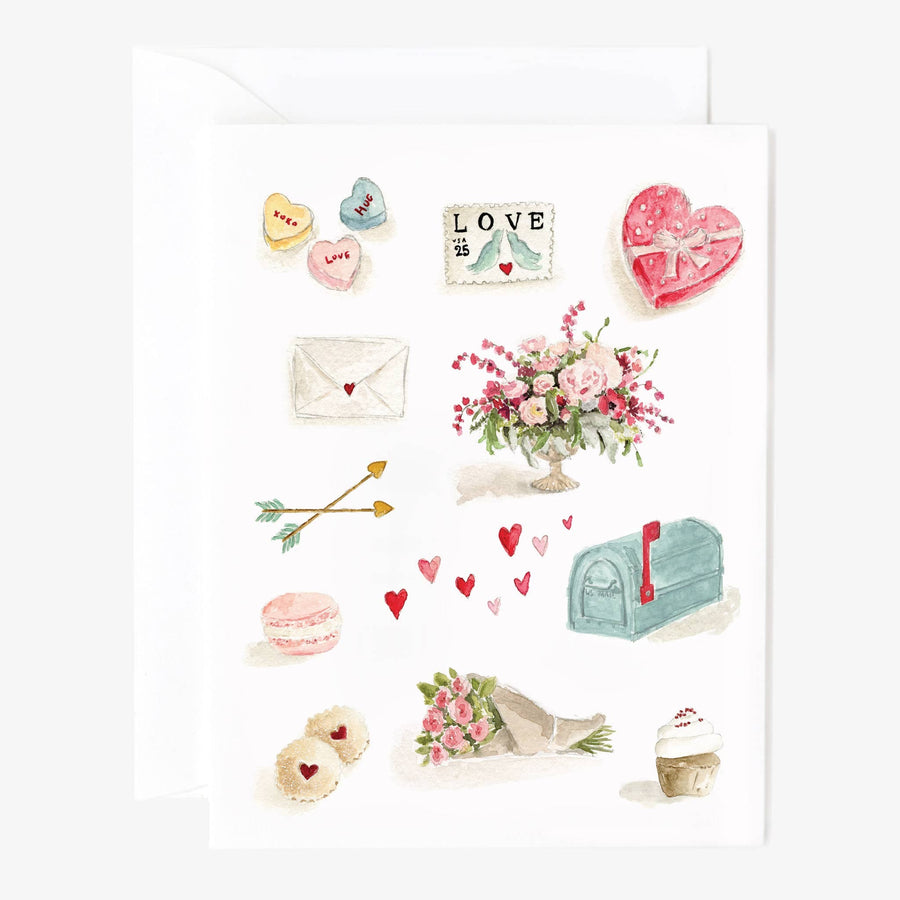 emily lex studio Boxed Card Set Valentine notecards