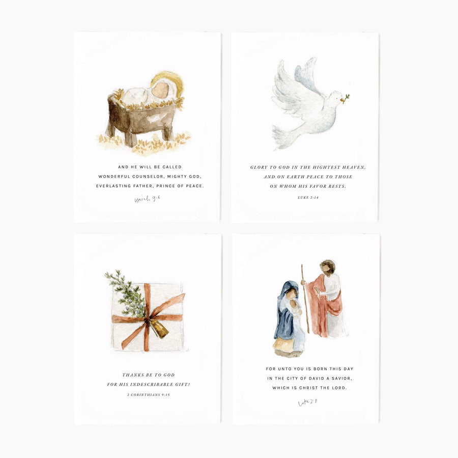 emily lex studio Boxed Set Notecard Set - Christmas Scripture