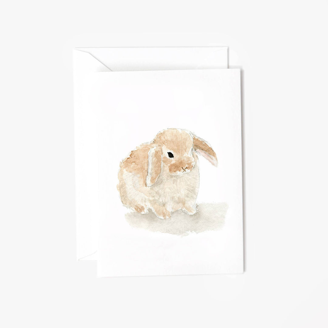 emily lex studio Card Bunny mini notecard