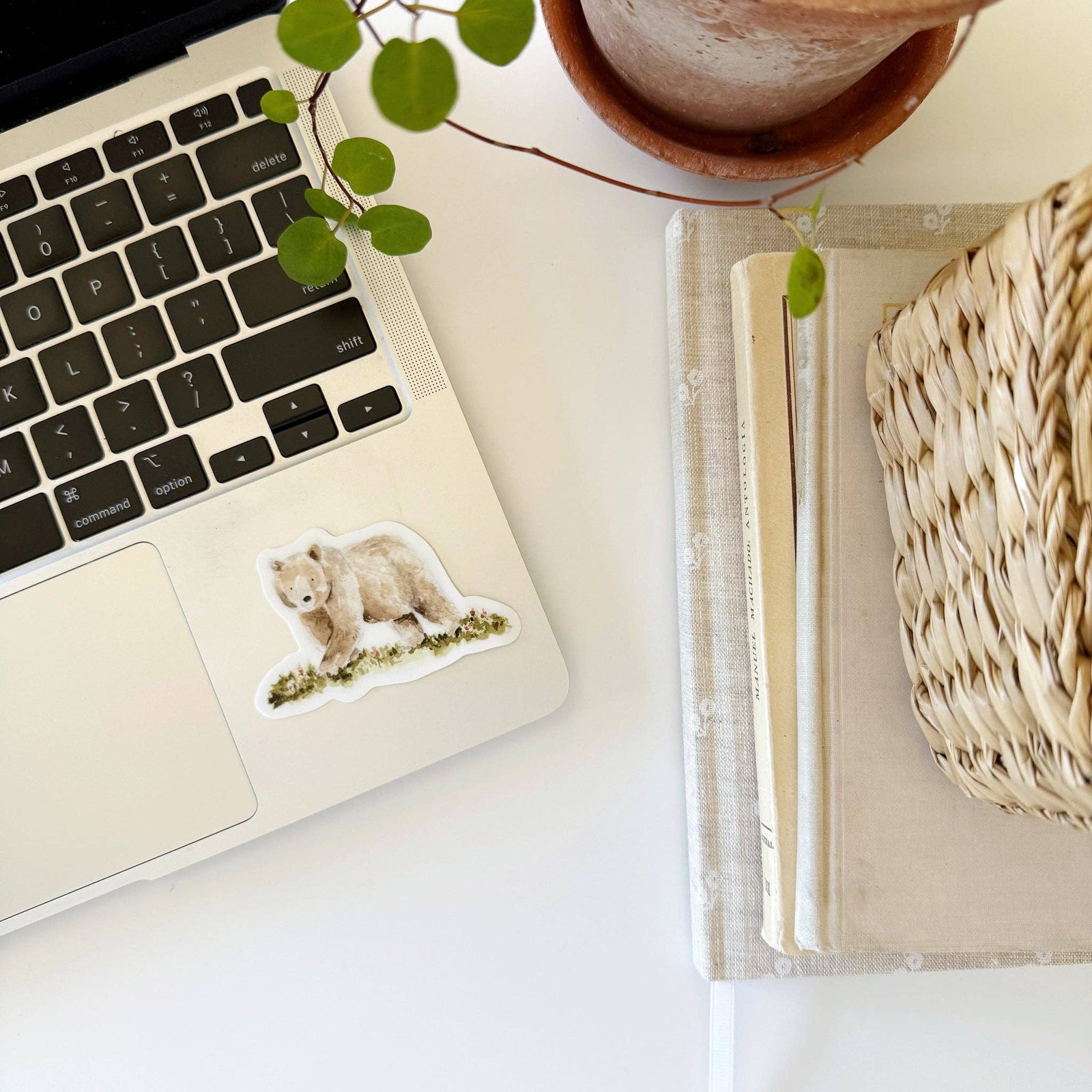 emily lex studio Cards Bear Sticker