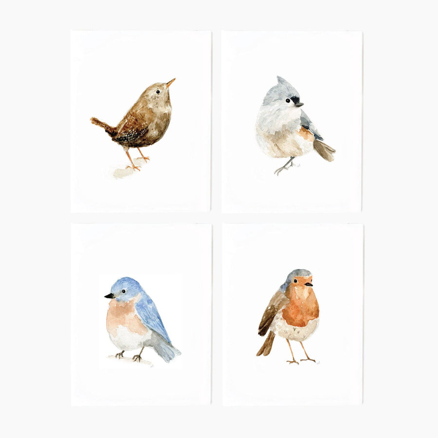 emily lex studio Cards Birds assorted notecard set