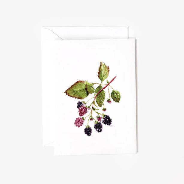 emily lex studio Cards Blackberry Mini Notecard