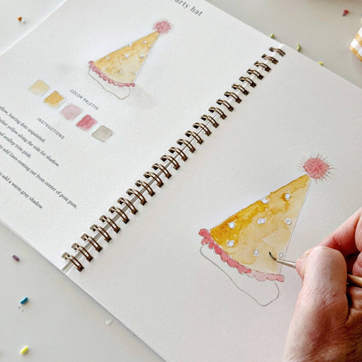 emily lex studio Cards Celebrate Watercolor Workbook