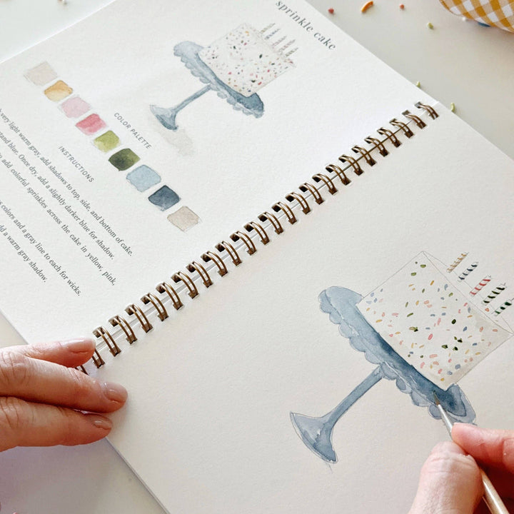 emily lex studio Cards Celebrate Watercolor Workbook