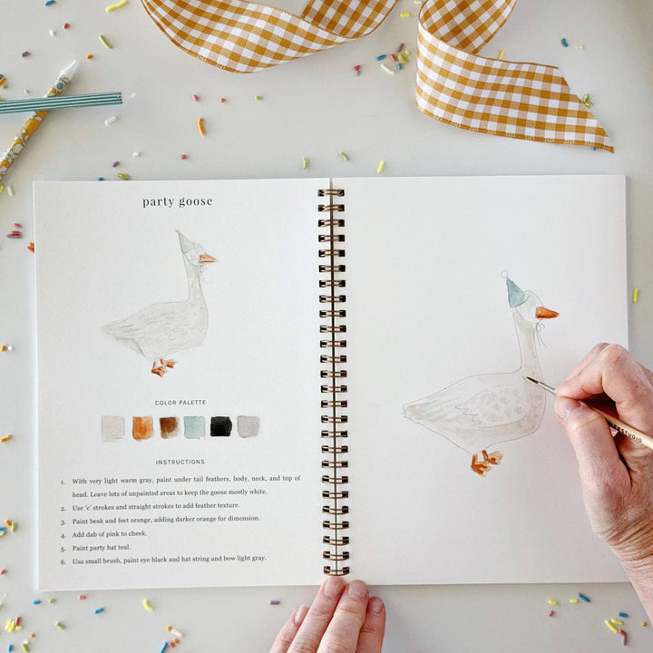emily lex studio Cards Celebrate Watercolor Workbook
