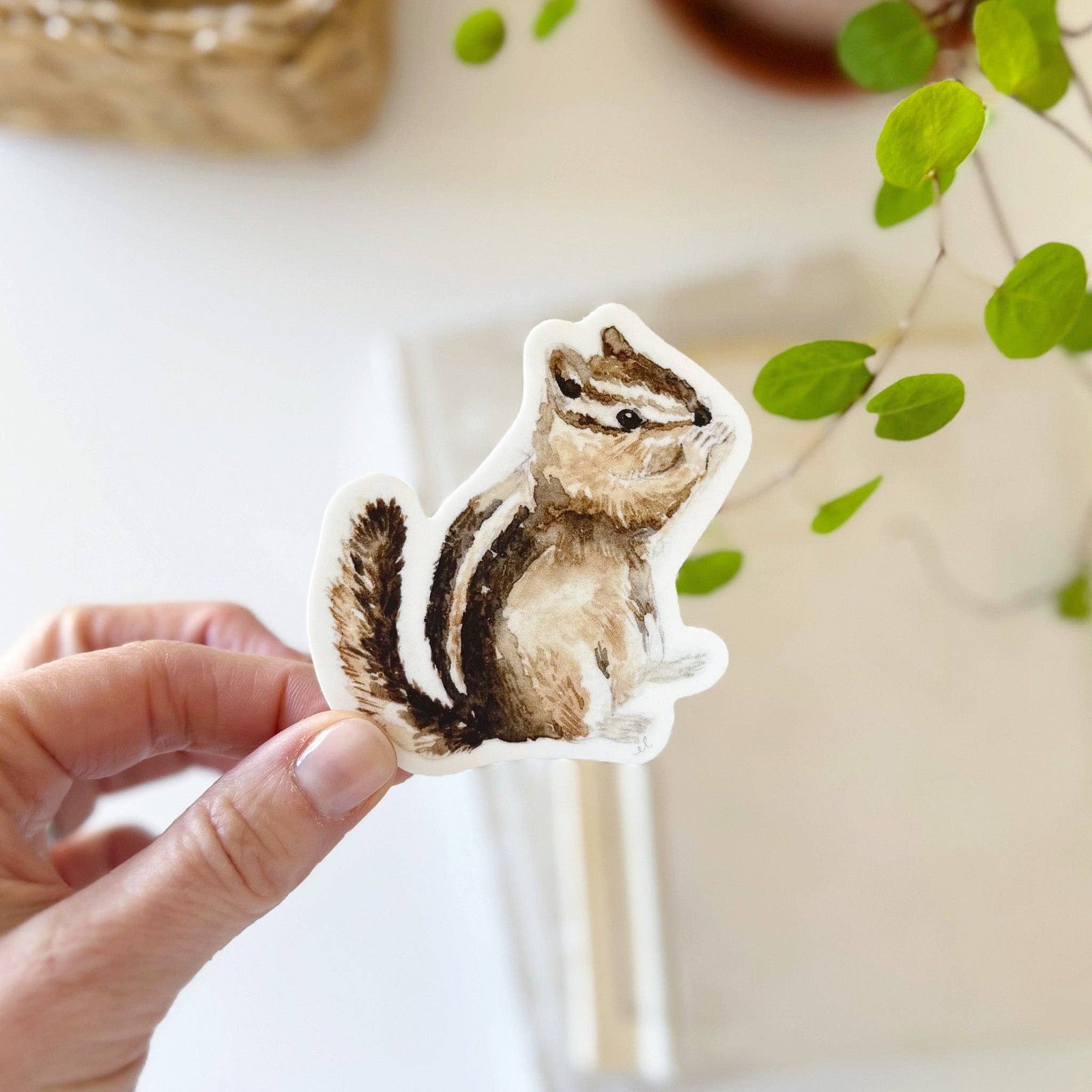 emily lex studio Cards Chipmunk Sticker